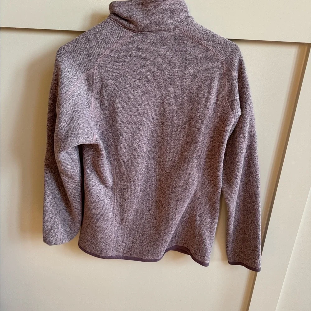 Patagonia Purple Quarter-Zip Fleece - Picture 4 of 4